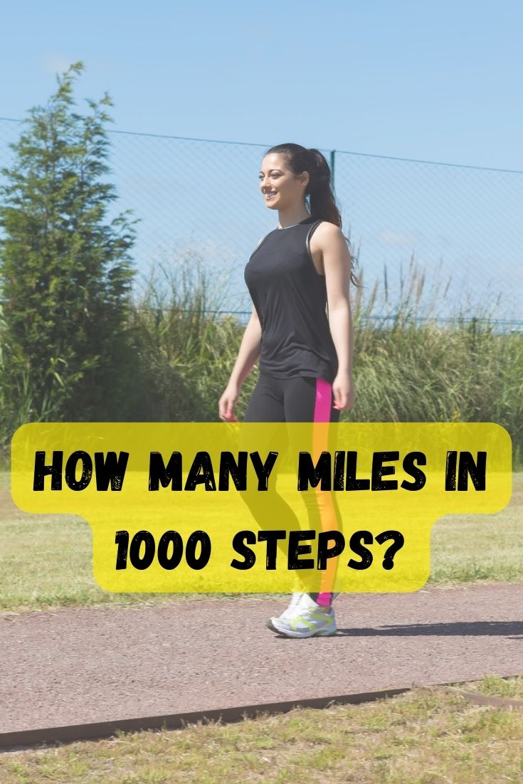 how many miles in 1000 steps