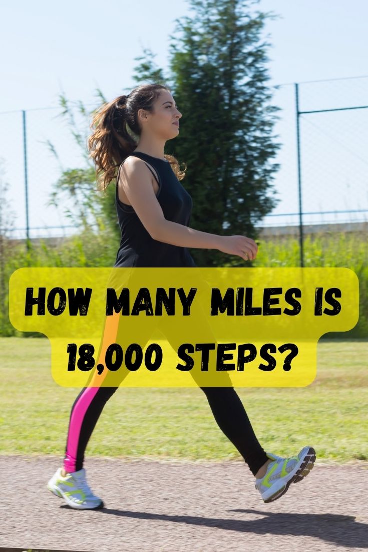 how many miles in 18000 steps