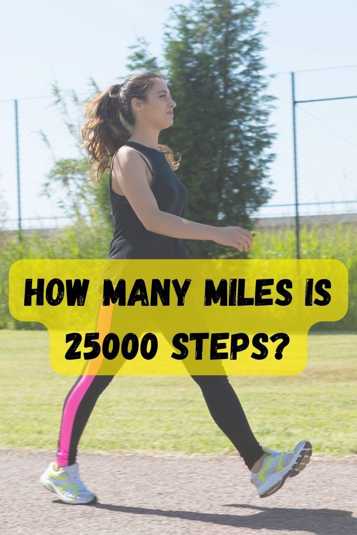 how many miles is 25000 steps